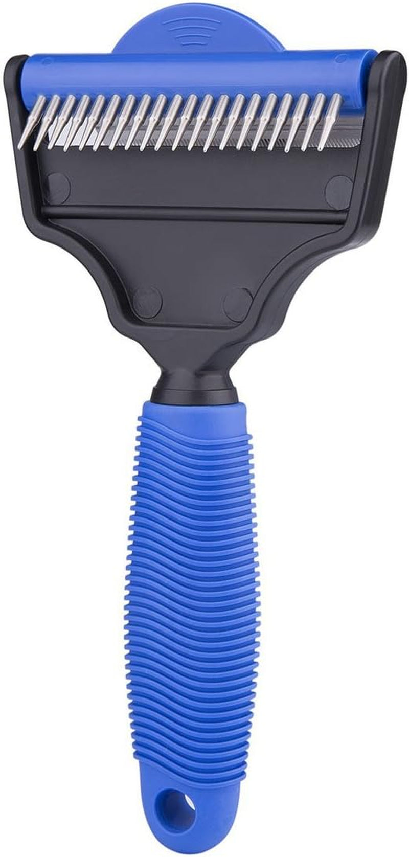 2-in-1 Dual-Sided Pet Undercoat Rake & Deshedding Dematting Comb