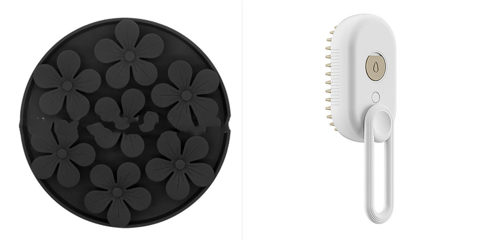 3-in-1 Electric Steam Pet Grooming & Massage Brush for Cats and Dogs