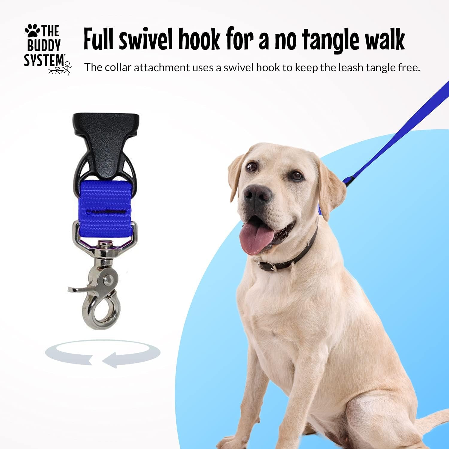 Adjustable Hands-Free Dog Leash with Waist Belt for Running & Training