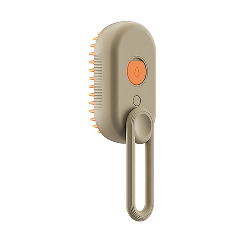 3-in-1 Electric Steam Pet Grooming & Massage Brush for Cats and Dogs