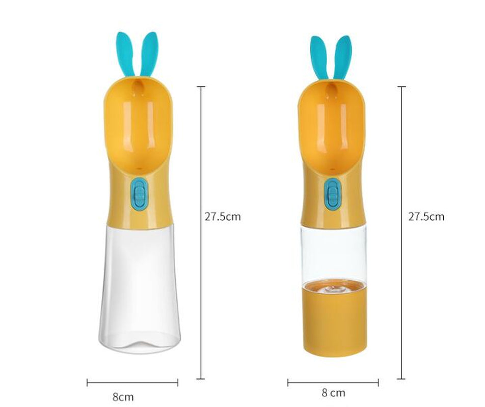 Travel Pet Water Bottle for Cats and Dogs