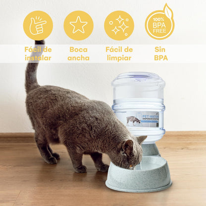 Automatic Gravity Pet Food Dispenser (1 Gallon / 3.8L) for Cats & Dogs
