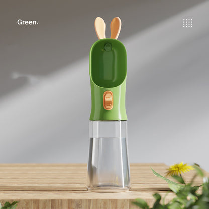 Travel Pet Water Bottle for Cats and Dogs