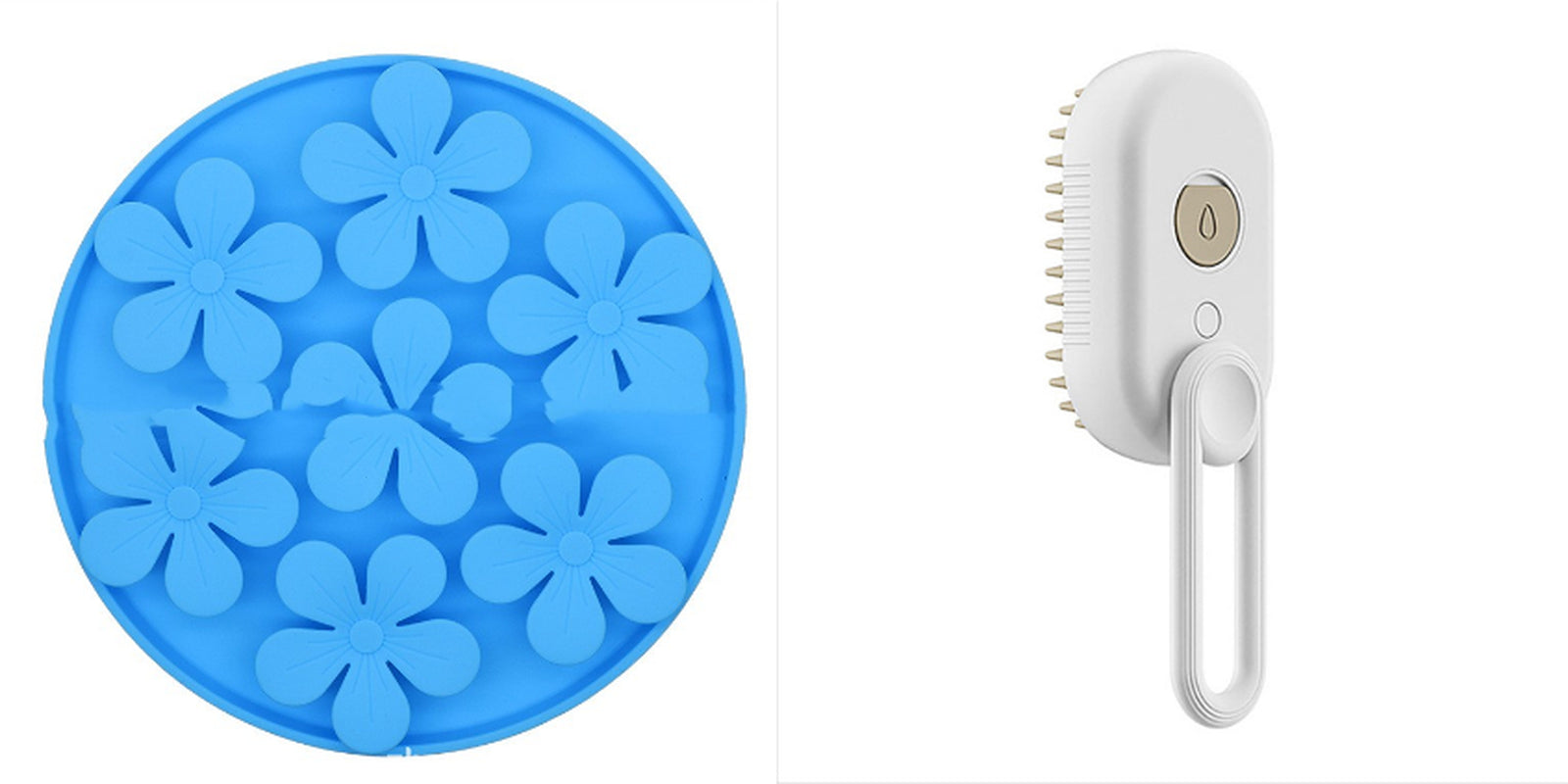 3-in-1 Electric Steam Pet Grooming & Massage Brush for Cats and Dogs