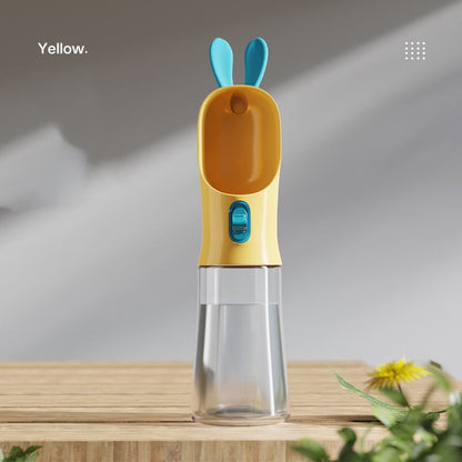Travel Pet Water Bottle for Cats and Dogs