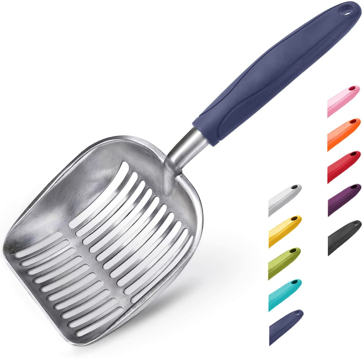 Heavy-Duty Aluminum Alloy Cat Litter Scoop – Deep Shovel Sifter